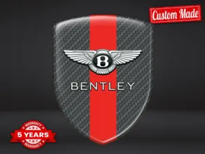 Bentley Silicone Sticker Durable High Quality Professional
